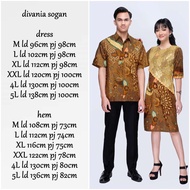 BATIK COUPLE SOLO SARIMBIT KELUARGA FAMILY DRES TUNIK BROKAT KOMBINASI PASANGAN MODERN UNTUK KONDANG