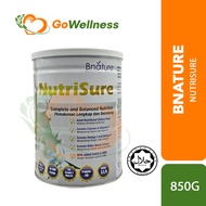 BNATURE NUTRISURE 850G | MEAL REPLACEMENT | COMPLETE &amp; BALANCED NUTRITION