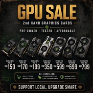 🌟[USED]🌟Mix Brand Nvidia Graphic Card / GTX1080 8G / GTX1070 8G / GTX1060 6G / GTX1060 3G / GTX950 2
