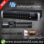 PreSonus StudioLive 32R Series III 32-channel Stage Box and Rack Digital Mixer 40x40 USB 50x50 AVB A