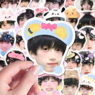 0张TF四代大头涂鸦贴纸帅气高颜值少年周边手机壳iPad贴画防水0 TF 4th Generation Big Head Graffiti Stickers Handsome High20260113