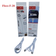 FLECO F-28 Type C to C Data Cable Fast Charging FLECO F28 Length 1 meter