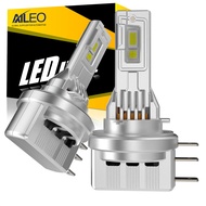 AILEO 2Pcs LED Headlight Bulb High Power H15 6000K High Beam CSP Chip DRL 160W 60000LM Turbo Fan For