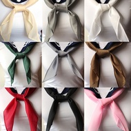 [19 Colors] JK Uniform Triangle Scarf Sailor Uniform Scarf Uniform Bow Tie Student Triangle Scarf JK