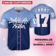 Seventeen 17 Carat Baseball Jersey, Seventeenth Heaven Shirt, 17th Heaven Jersey, Seventeen Tour Jer