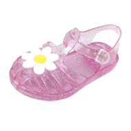 Doris diary Children's Hole Shoes Baotou Jelly Slippers