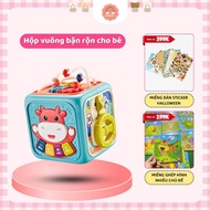 Busy square box for babies