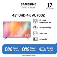 Samsung AU7002 43 inch Smart TV Ultra HD 4K with PurColor Browser/Netflix/YouTube Dolby Digital Plus