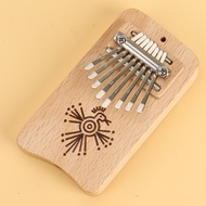 Kalimba 8 Key Exquisite Finger Thumb Piano Marimba Musical Good Accessory Pendant Gif