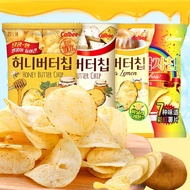 Korea Imported Honey Potato Chips Butter 60g calbee calbee Potato Puffed Casual Snacks
