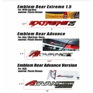 Premium Perodua Logo Emblem Extreme 1.5 Advance Advanced Version Myvi Axia Alza Bezza Aruz gear up v