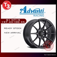 15" Advanti Storm S1 N719 DST Sport Rim Car Wheel