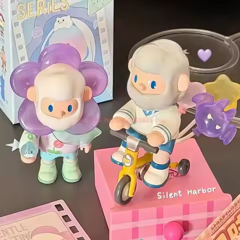 New Hot Farmer Bob Flashing Back Series Blind Box Mystery Box Dolls Desktop Decoration Girl'S Birthd
