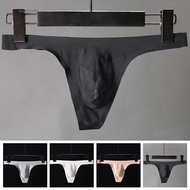 Mens Sexy Low Rise Stretchy Briefs Breathable Thong T-Back Underwear Underpants