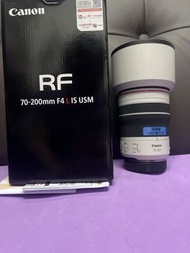 全新一樣 全套有盒 ( 香港行貨有保2027-12)  Canon RF 70-200 70-200mm F4 IS USM EOS R RP R5 R6