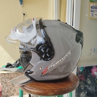 NHK GLADIATOR GREY PULL COLOR HELMET