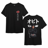 NARUTO AKATSUKI TOBI ANIME T-SHIRT OBITO UCHIHA/ Cotton T Shirt Baju T Shirt Lelaki