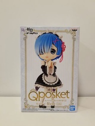 日本景品 日版 Qposket Q posket Re:zero 從零開始的異世界生活 雷姆 Rem figure 公仔