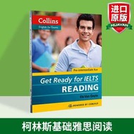 【正版保證】華研原版 柯林斯基礎雅思閱讀 英文原版 Get Ready for IELTS Reading 英語考試輔導