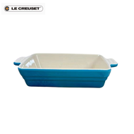 LE CREUSET เซรามิกถาดอบในครัวเรือน 31 ซม.อบกระทะเตาไมโครเวฟ