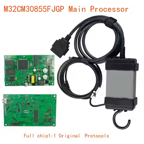1:1 DICE 2014D J2534 Protocol Control Module Maintenance Tool for Volvo - OBD2 Car Diagnostic Scanne