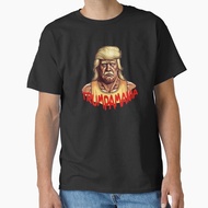 Flex F169 Hulk Hogan/ Trump T-Shirt Classic Trumpamania Unisex Round Neck T-Shirt, Unique, Creative