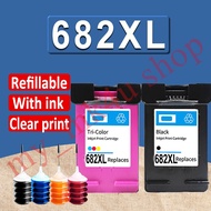 HP 682 ink HP 682XL ink cartridge HP682XL refillable ink cartridge compatible for HP 2775 2776 2777 