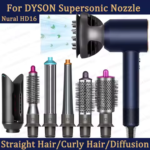 Hair Dryer Automatic Hair Straightener Curling Nozzle For Dyson Supersonic HD16 Nural Accessories Cy