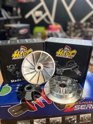 HIRC Pulley Set for Nmax/Aerox/Click/Miosporty/Mio125
