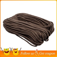 100ft 550 Cord Para cord Parachute Survival Cord -  Brown