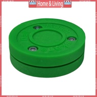ci Training Hockey Puck Replacement Green Biscuit Ice Hockey Puck for Street Hockey Stickhandling Pa