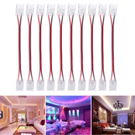 Strip To Extension Wire  COB Light Connector 2 Pin for Kitchen