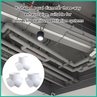 CRE PVC Exhaust Duct Connector Quick Ventilation Tube Joint Coupler Easy to Install