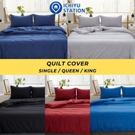 Duvet Quilt Cover Only Single / Queen / King Sarung Selimut Comforter Blanket Cover SAHAJA