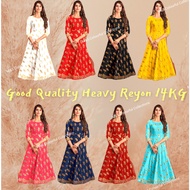 ♦Designer Long Kurtis Only ♦Size 4XL Available ‼️ ( Long Gown Design) Pum-Pum Work with 8 colours RE