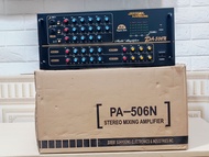 Âmly JAGUAR PA 506N 16 Sò 4 Kênh Công Suất 1000W Kéo 4 Loa Bass 30. Nhạc Hay Vang Nhại Ngọt