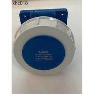 AJCEE Waterproof Industrial Plug Socket AJ-4232 16A 32A Aviation Concealed 3-Core 4-Core 5-Hole Conn