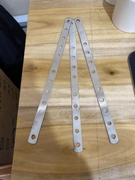 Plat Bolong Besi Serbaguna & Panel Rem XL 40cm - Plat Penyangga Knalpot Paha Rem Tebal