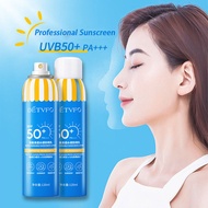DETVFO SPF50+ Whitening Sunscreen Spray UV Isolation Body Face Sunscreen Moisturizer For Body Day An