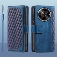 For ZTE Blade A75 5G Flip leather Card Holder Book Wallet stand Full Protection Case For ZTE Blade A