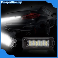 [prosperrise] 18 LED Beads License Plate Light Lamp Car License Plate Light Auto Accessories For VW 