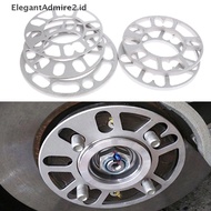 (Gele) Adaptor Spacer Velg Mobil Bahan Aluminum Alloy Ukuran 3 / 5 / 6