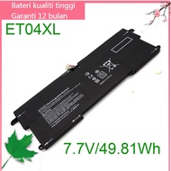 Asal Quality laptop Bateri ET04XL 7.7V 49.81Wh For HSTNN-IB7U 915030-171 X360 1020 G2, 915191-855 91