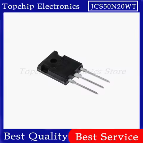 5pcs JCS50N20WT JCS50N20 50N20 TO-247 50A/200V POWER MOSFET TRANSISTOR