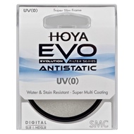 Hoya Evo Antistatic UV Filter - 72mm - Dust/Stain/Water Repellent, Low-Profile Filter Frame