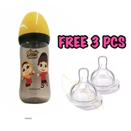 Botol Susu Omar Hana 12OZ free 3 pcs Puting size XL/Y