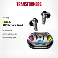 Transformers TF-T35 Bluetooth Earphone Intelligent Noise Reduction Cool Lighting