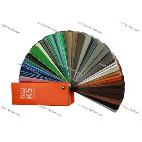 RAL color chart RAL-D8/D2 1825 colors E4/K7/K5 series plastic building paint international standard