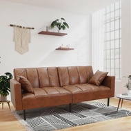 LOFT Living MEGAN 3 Seater Vintage Style Retro design Sofa Bed-Vintage Brown