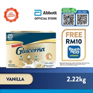 (WA Redemption) Glucerna Diabetes-Specific Formula - Vanilla BIB (2.22kg) [Free RM10 TNG] [Exp 23 Ju